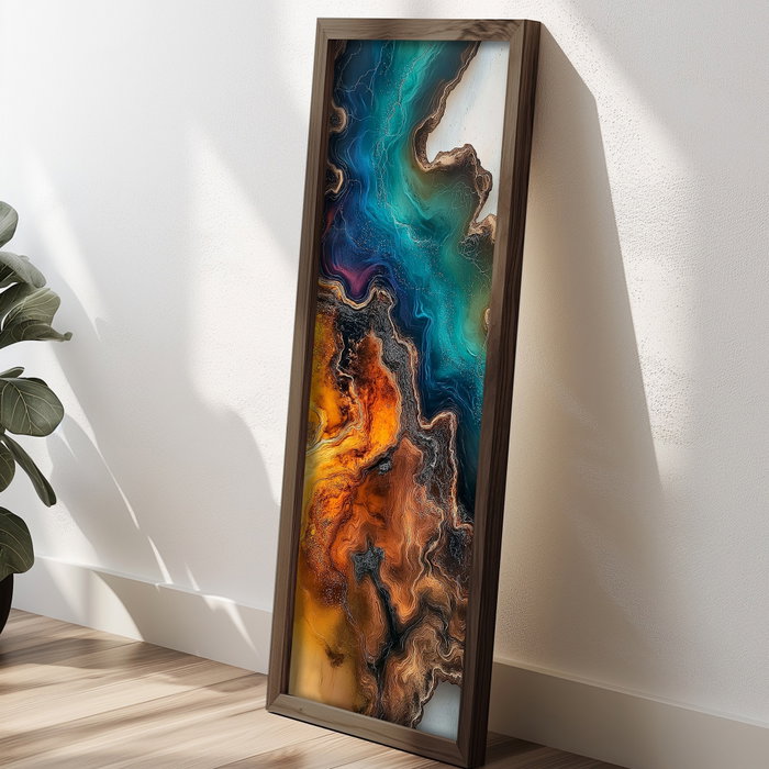 Wallity Pintura Decorativa Multicolor EMR074 con Marco